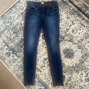 Jcrew Dark Wash Skinny Jeans Worn Once